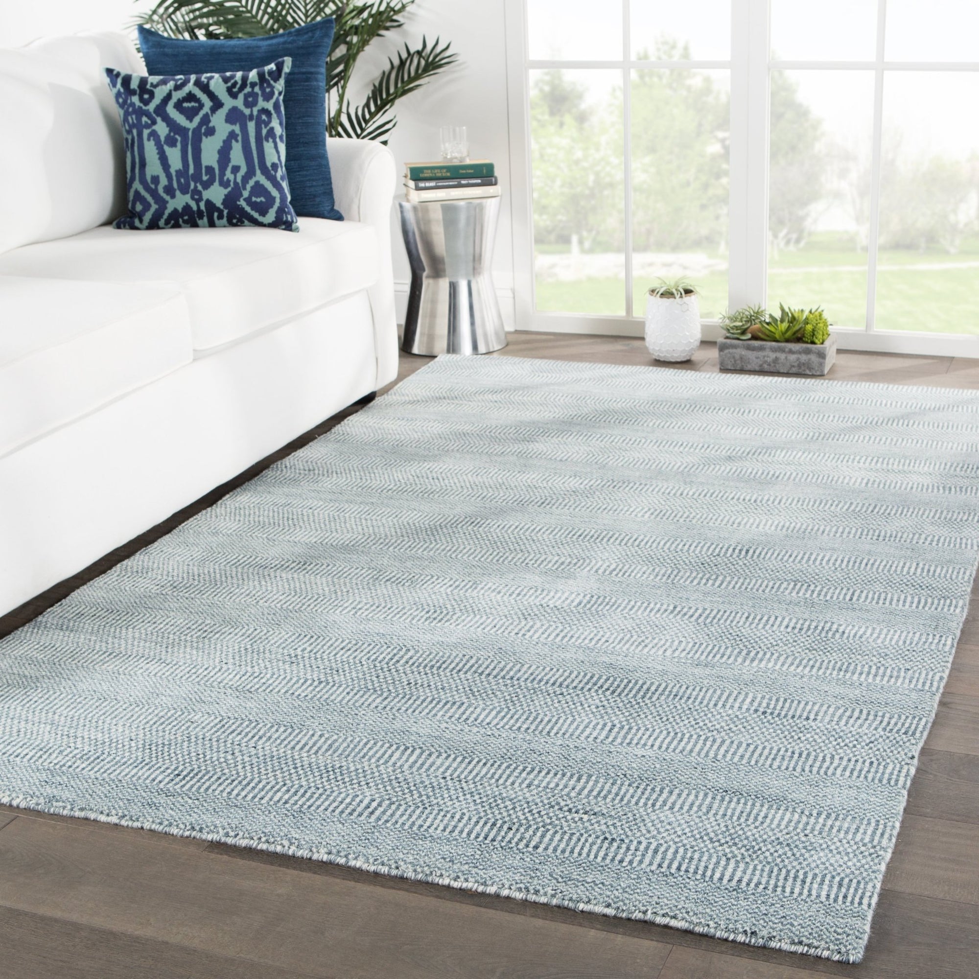Trendier TEI03 Minuit Monument/Stormy Weather Rug - Rug & Home