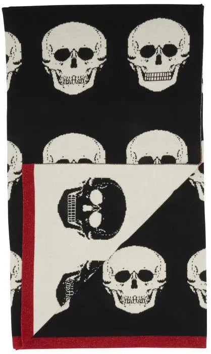 Trendy, Hip, New-Age UK204 Black/White Throw Blanket