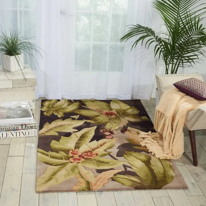 Tropics TS03 Plum Rug - Rug & Home