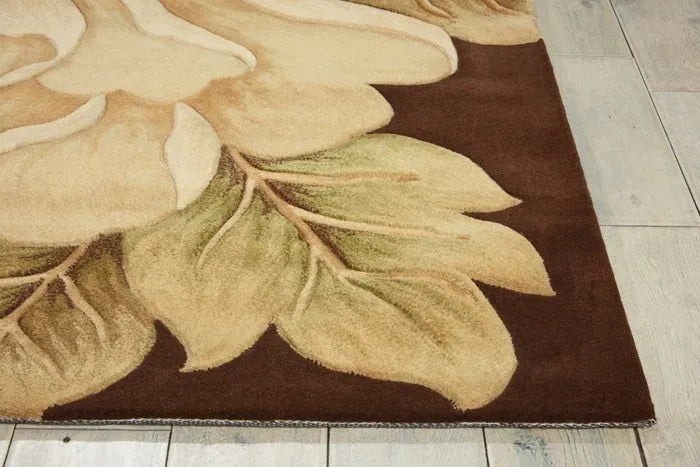 Tropics TS09 Brown Rug - Rug & Home