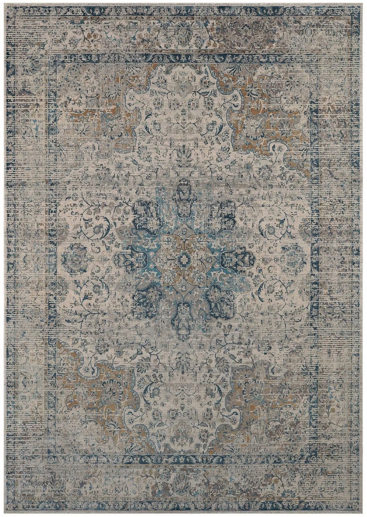 Tryst Dorset Blue RG075 103 Rug - Rug & Home