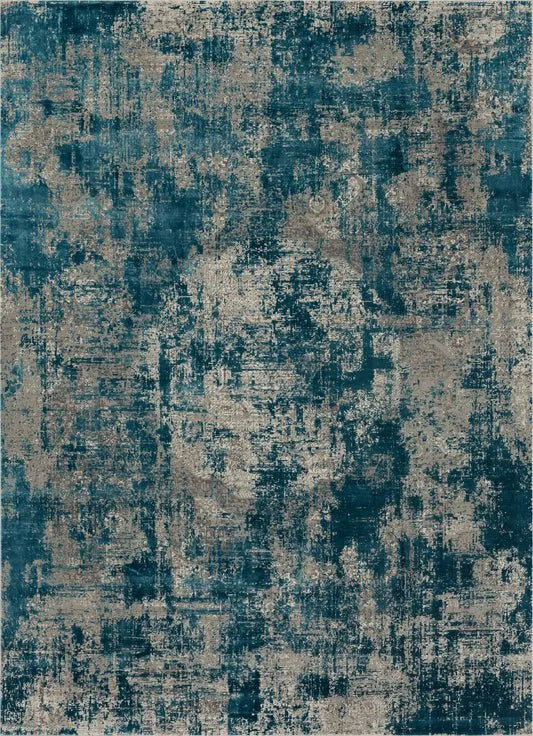 Tryst R1074 4311 Bari Grey Blue Rug - Rug & Home