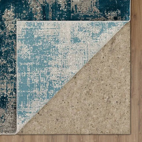 Tryst R1074 4311 Bari Grey Blue Rug - Rug & Home