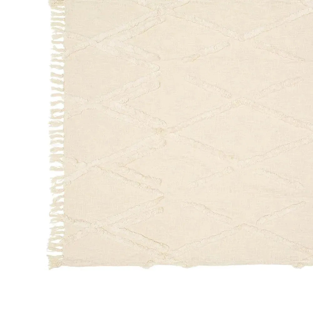 Tufted Diamond LR81190 Throw Blanket