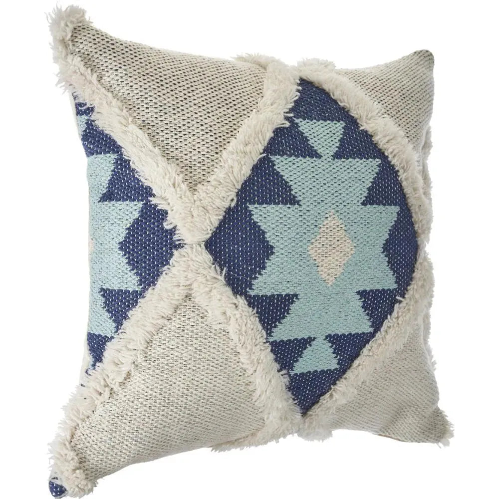 Tufted WInter Paradise LR07444 Throw Pillow