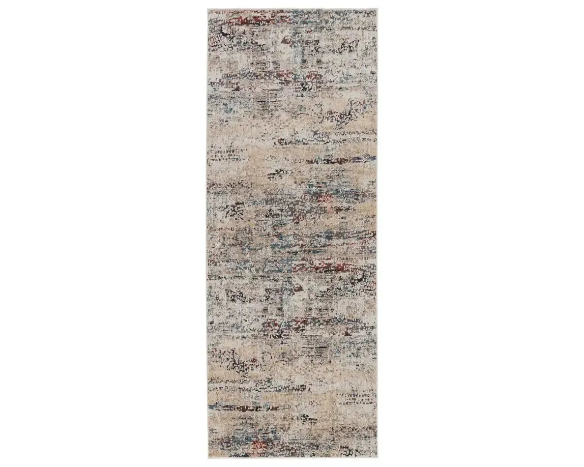 Tunderra TUN06 Red/Beige Rug