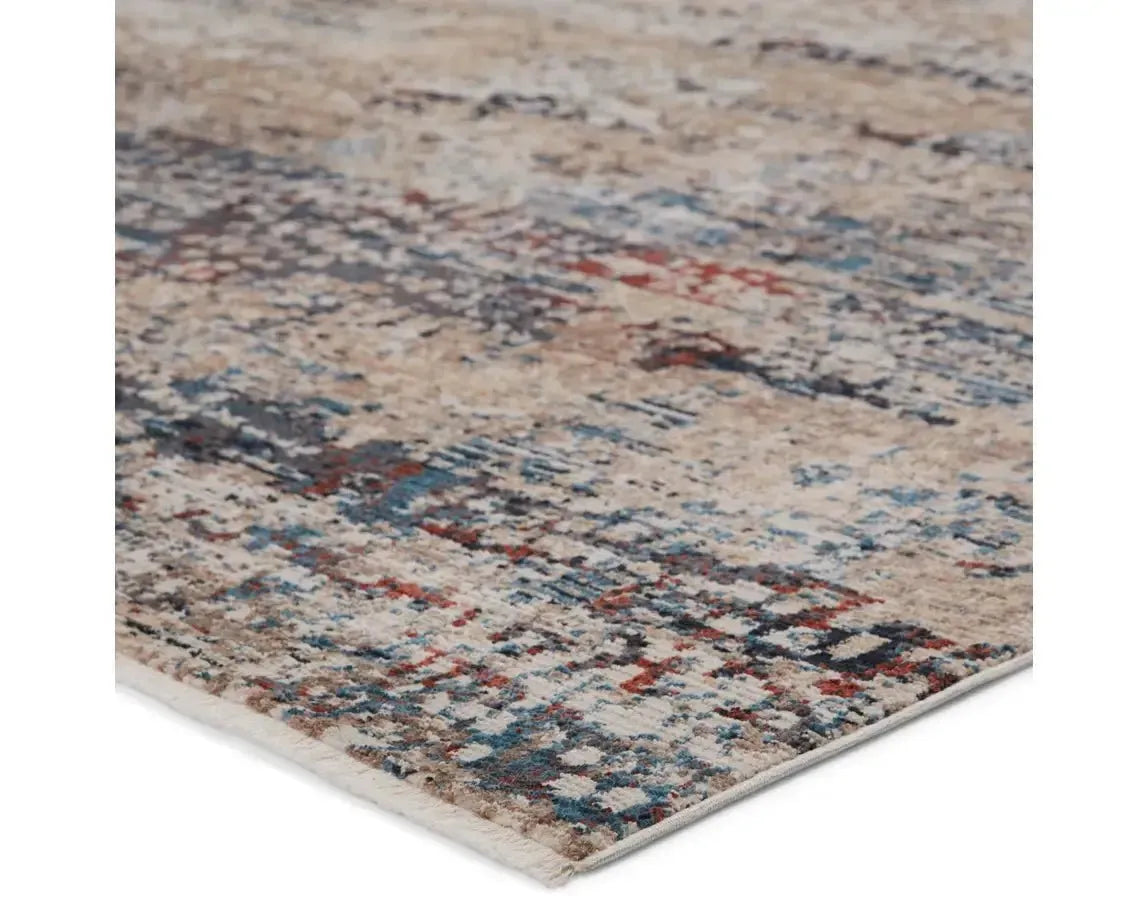 Tunderra TUN06 Red/Beige Rug