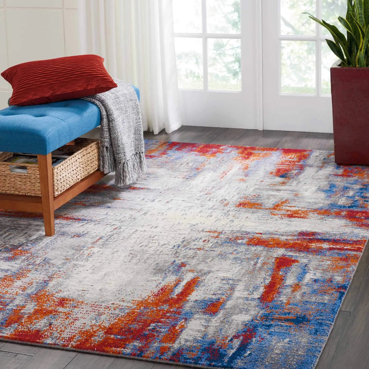 Twilight TWI26 Ivory/Multi Rug - Rug & Home