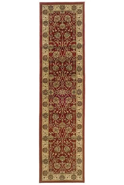 Tybee 733R Red / Beige Rug - Rug & Home