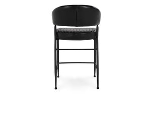 Umbria 26" Counter Stool Jet Black - Rug & Home