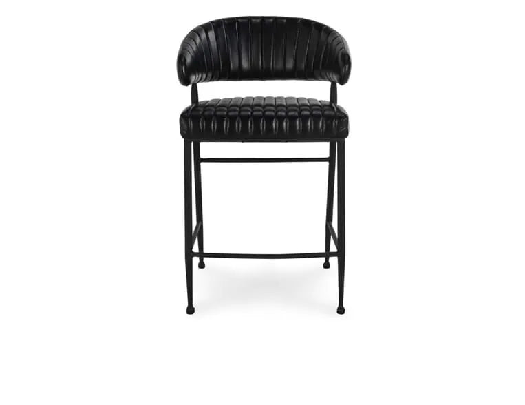 Umbria 26" Counter Stool Jet Black - Rug & Home