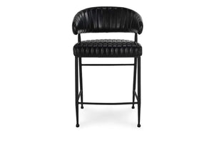 Umbria 26" Counter Stool Jet Black - Rug & Home