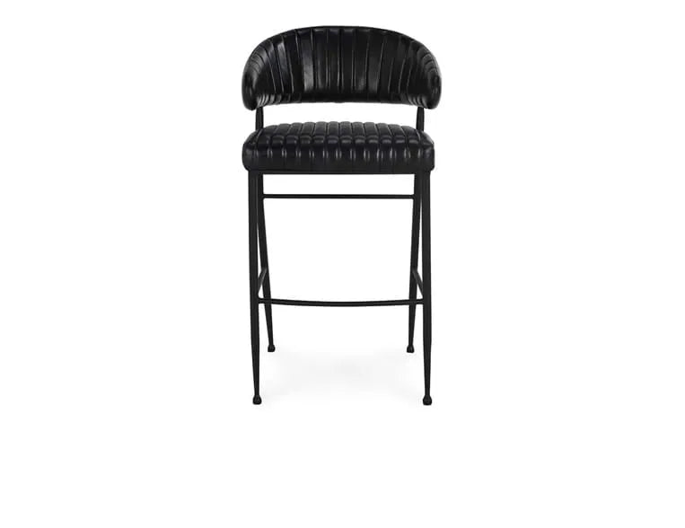 Umbria 30" Bar Stool Jet Black