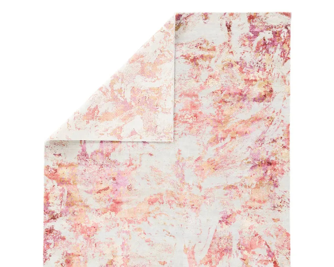 Unstring By Kavi UBV07 Ajri 2 Vapor Blue/Desert Sand Rug