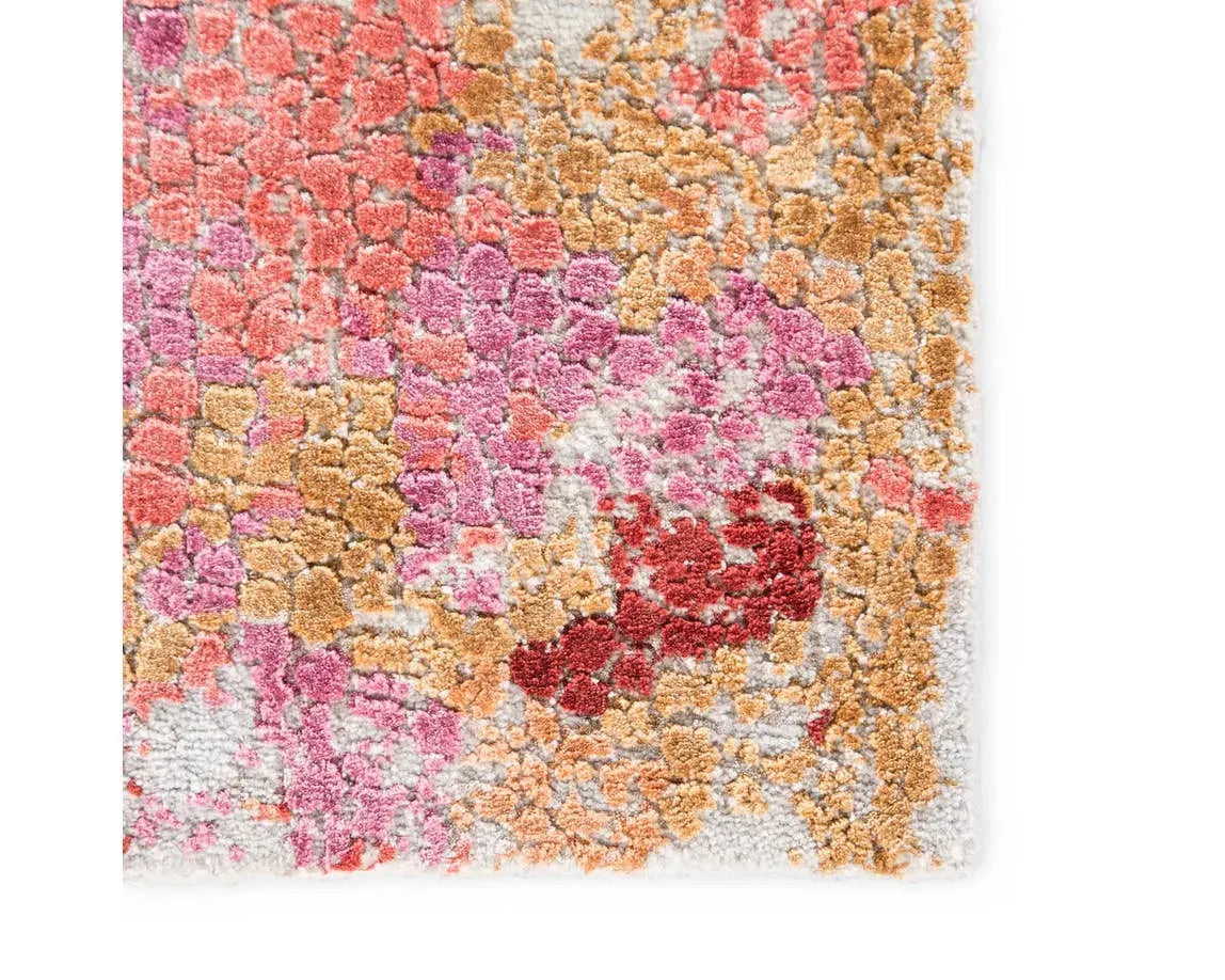 Unstring By Kavi UBV07 Ajri 2 Vapor Blue/Desert Sand Rug