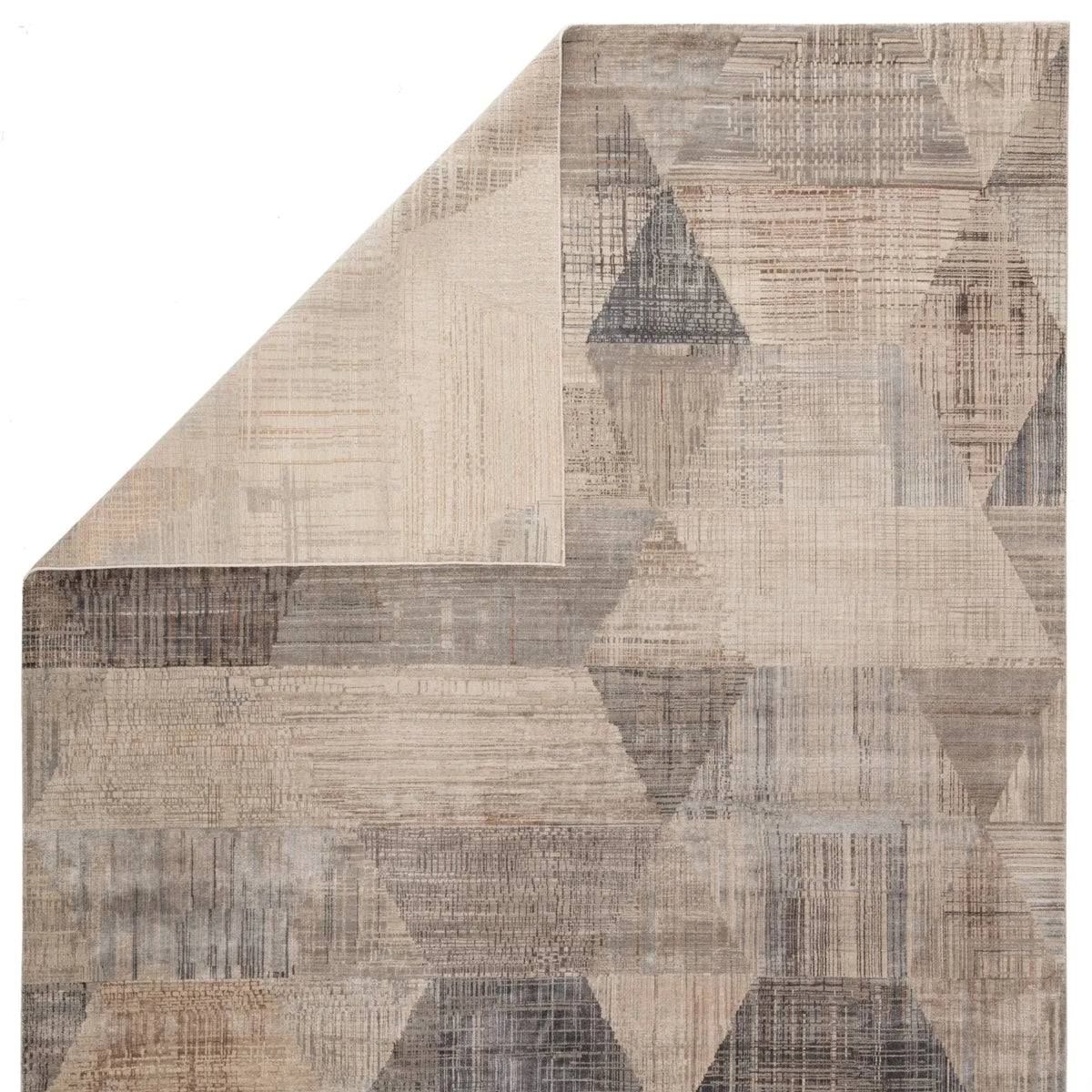 Unstring by Kavi UBV08 Mauzek Gray/Tan Rug