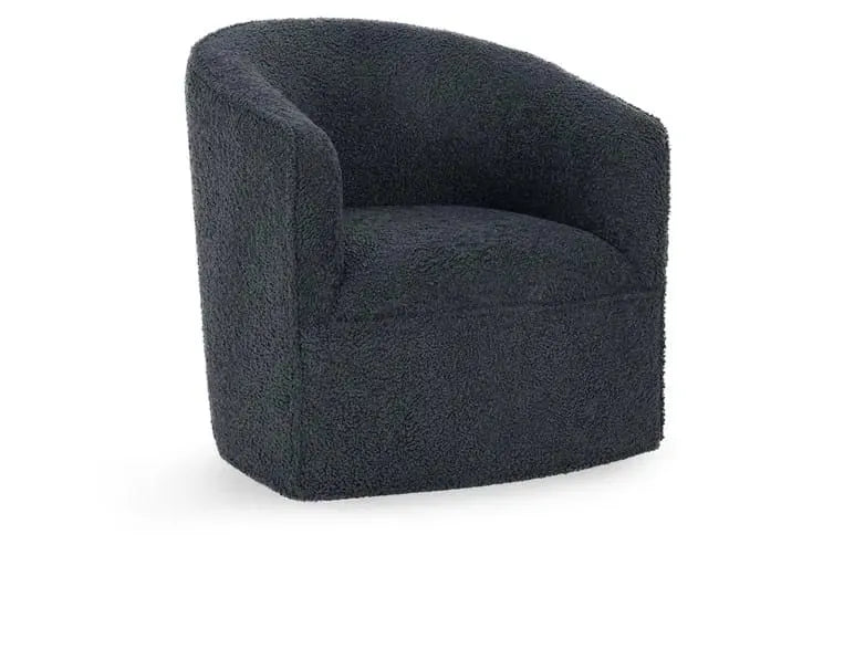 Valencia Swivel Accent Chair Blue