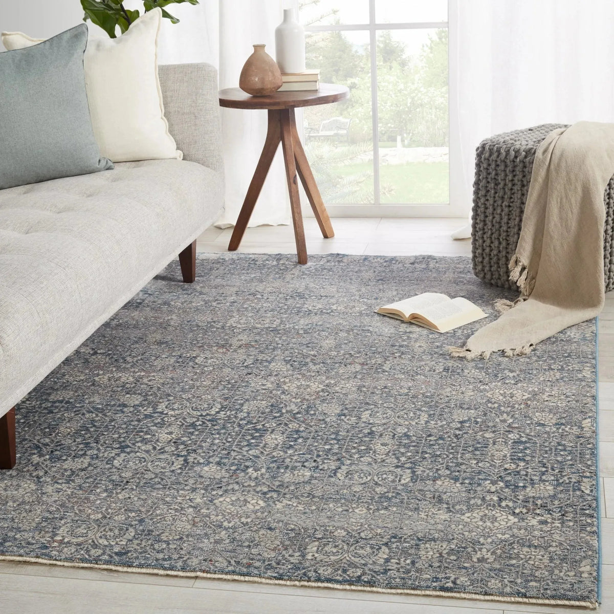 Valentia Vln05 Torryn Gray/Blue Rug