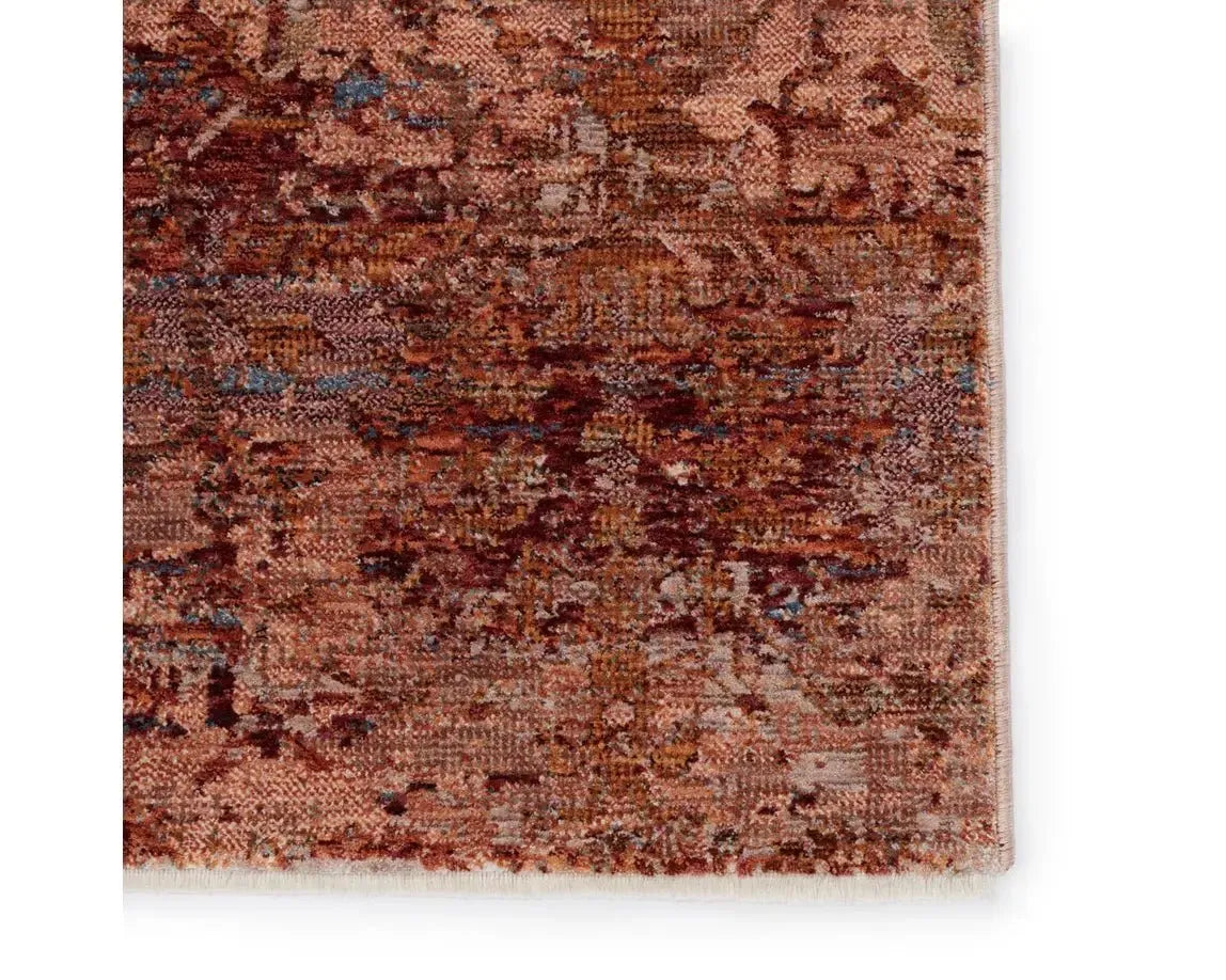 Valentia VLN14 Red/Gold Rug - Rug & Home