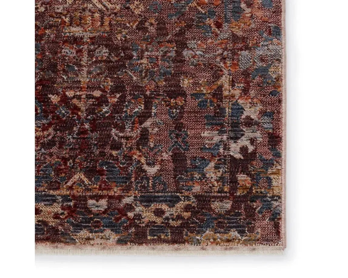 Valentia VLN18 Maroon/Gold Rug - Rug & Home