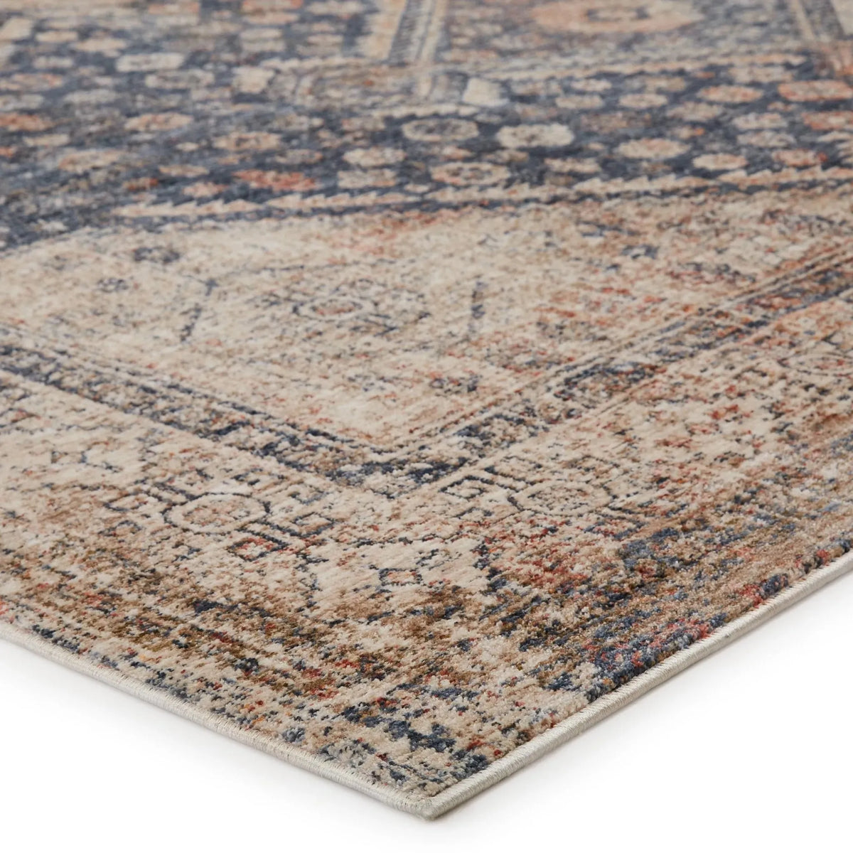 Vanadey Vnd03 Vesna Blue/Light Taupe Rug