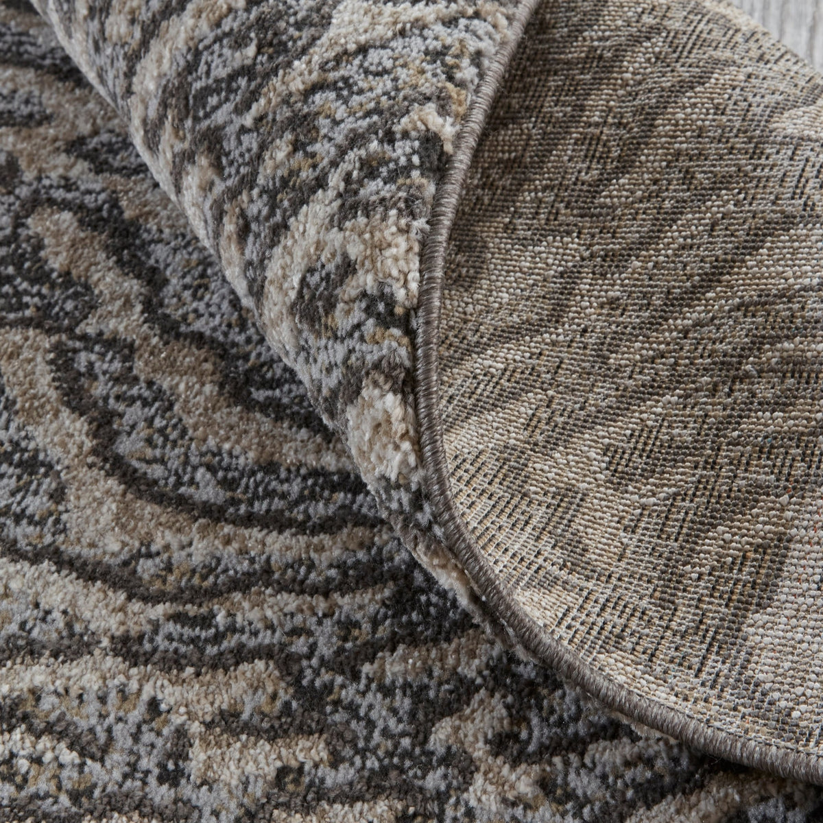 Vancouver VNR39FJF Grey/Taupe Rug - Rug & Home