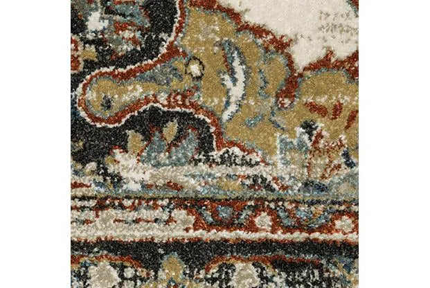 Venice 054X8 Beige/Blue Rug - Rug & Home