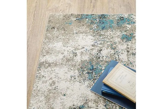 Venice 4332U Blue/Beige Rug - Rug & Home