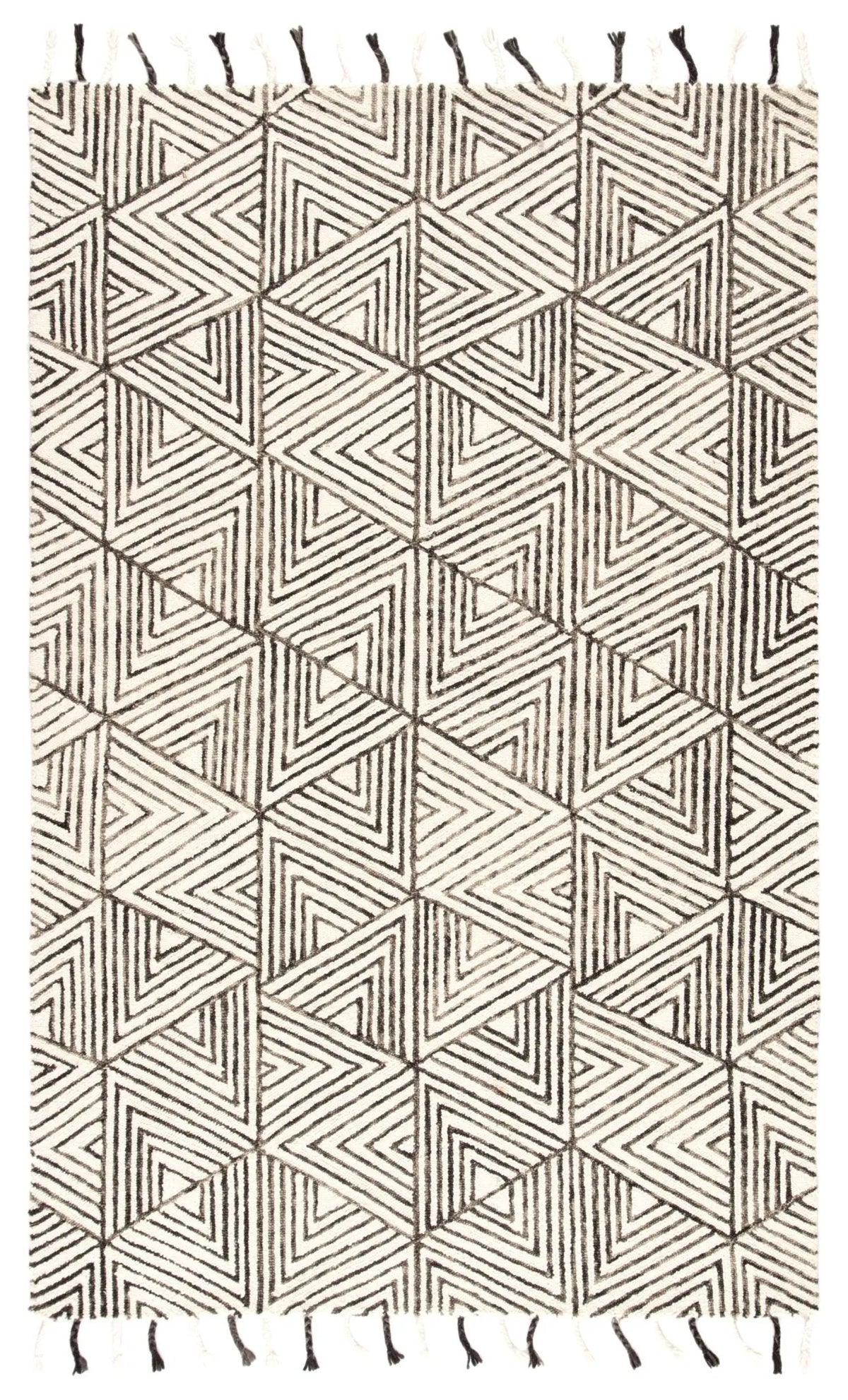 Vera By Nikki Chu VNK01 Montblanc Ivory/Gray Rug - Rug & Home