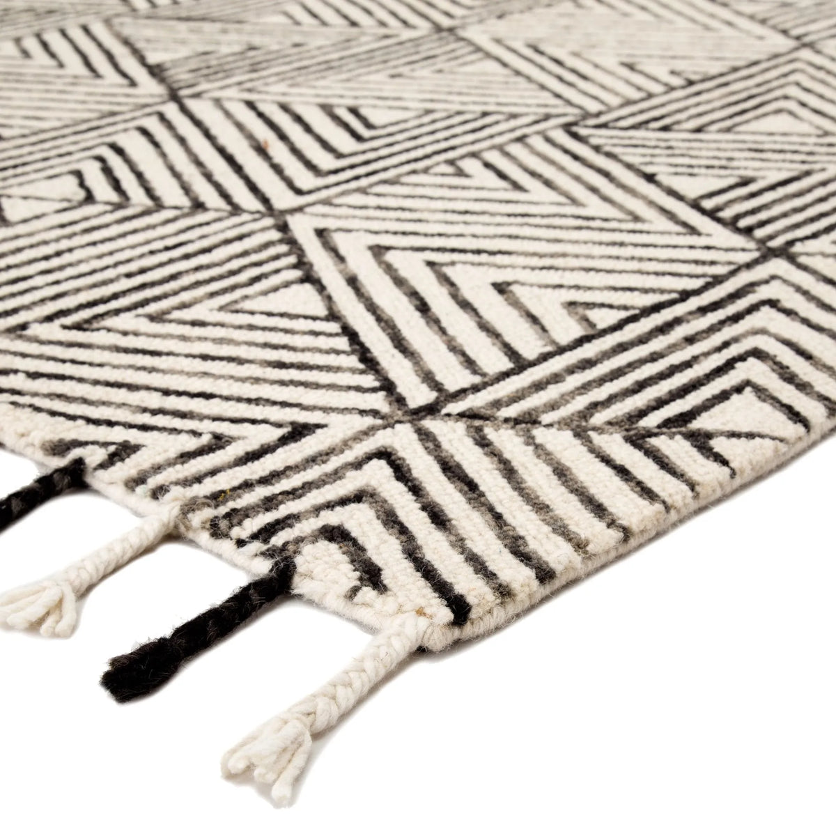 Vera By Nikki Chu VNK01 Montblanc Ivory/Gray Rug - Rug & Home