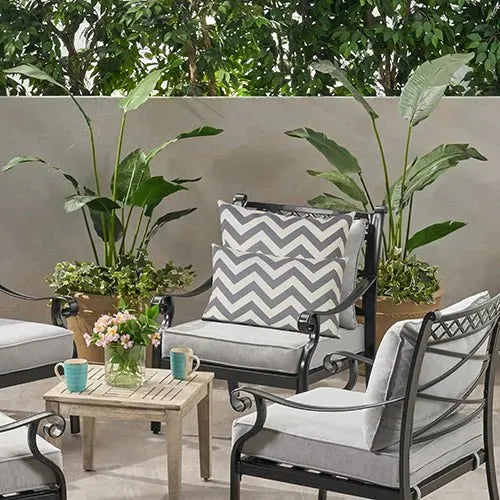 Veranda 07873GRY Grey Pillow