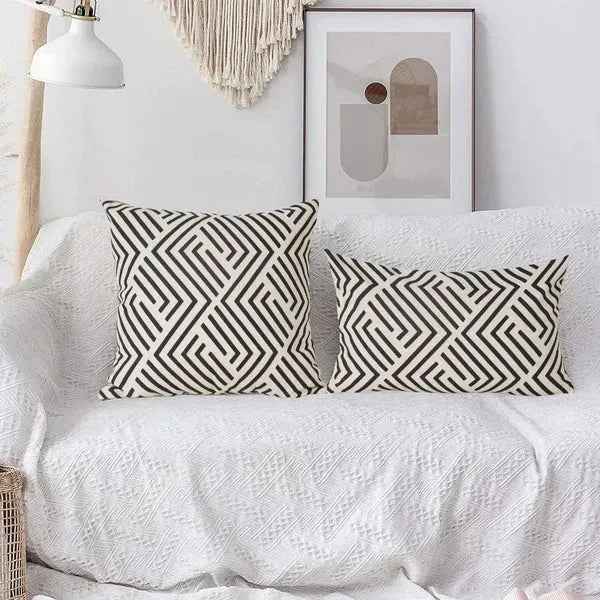 Veranda 07874BKJ Jet Black Pillow