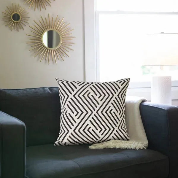 Veranda 07874BKJ Jet Black Pillow