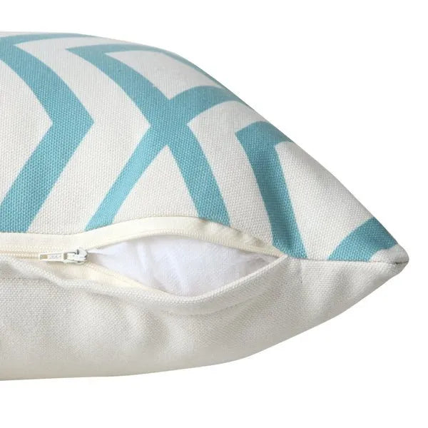 Veranda 07878AHZ Aqua/Haze Pillow
