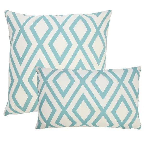 Veranda 07878AHZ Aqua/Haze Pillow