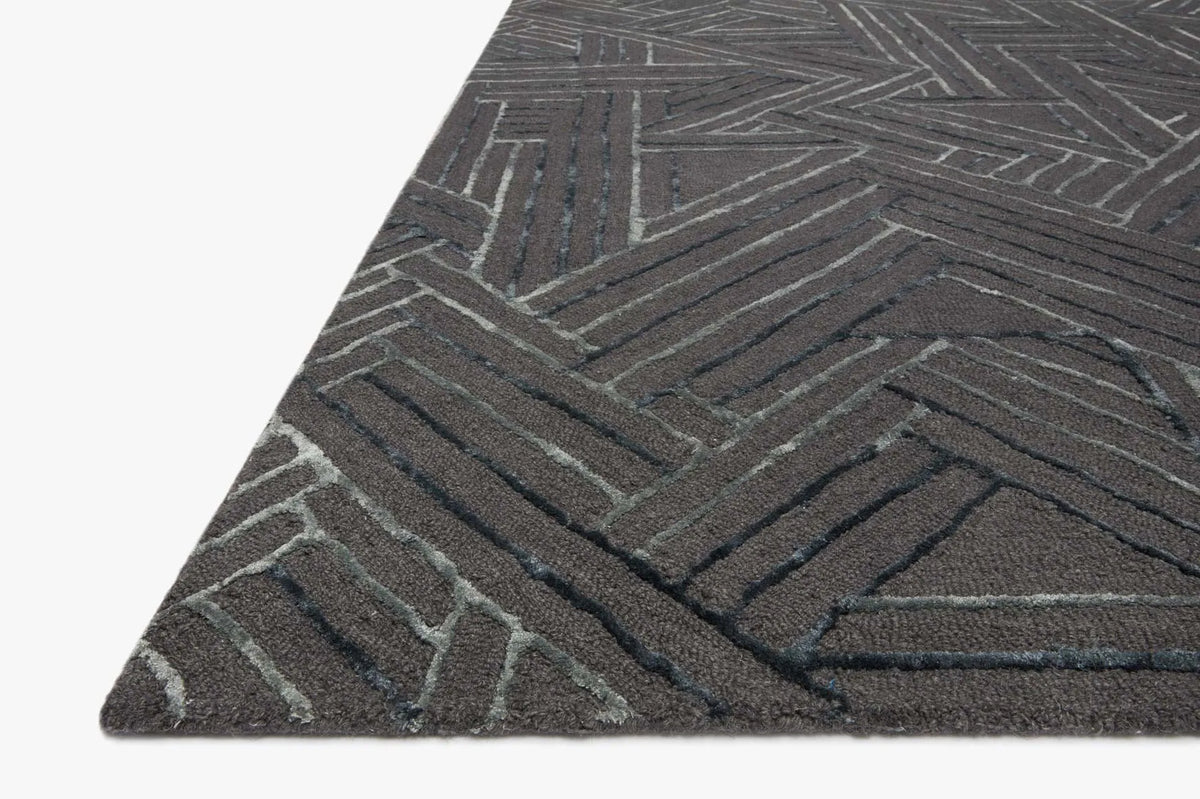 Verve Ver-01 Graphite/Ocean Rug - Rug & Home