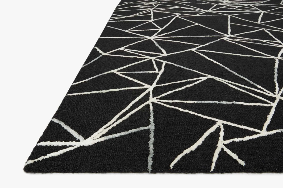 Verve Ver-03 Black/Ivory Rug - Rug & Home