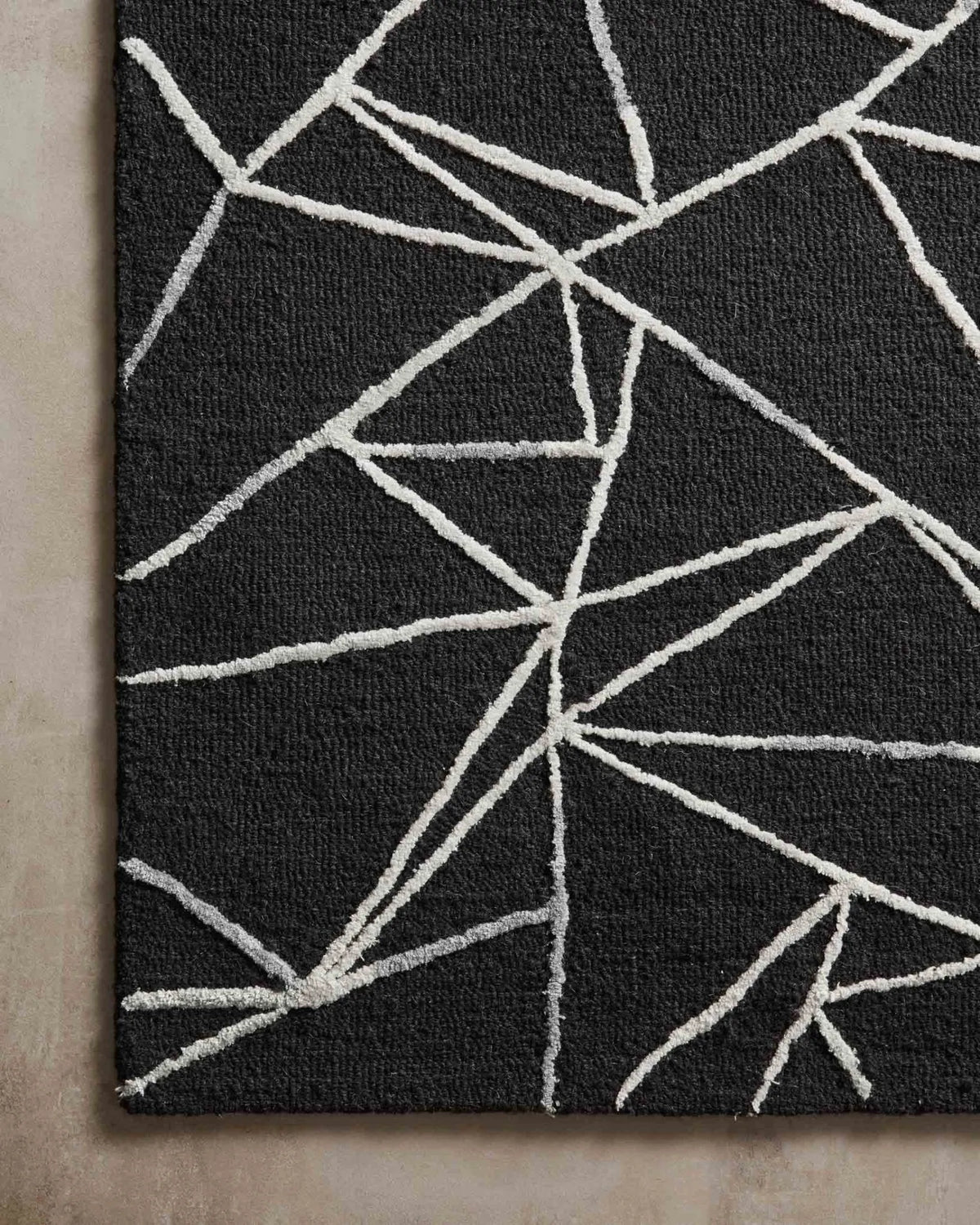 Verve Ver-03 Black/Ivory Rug - Rug & Home