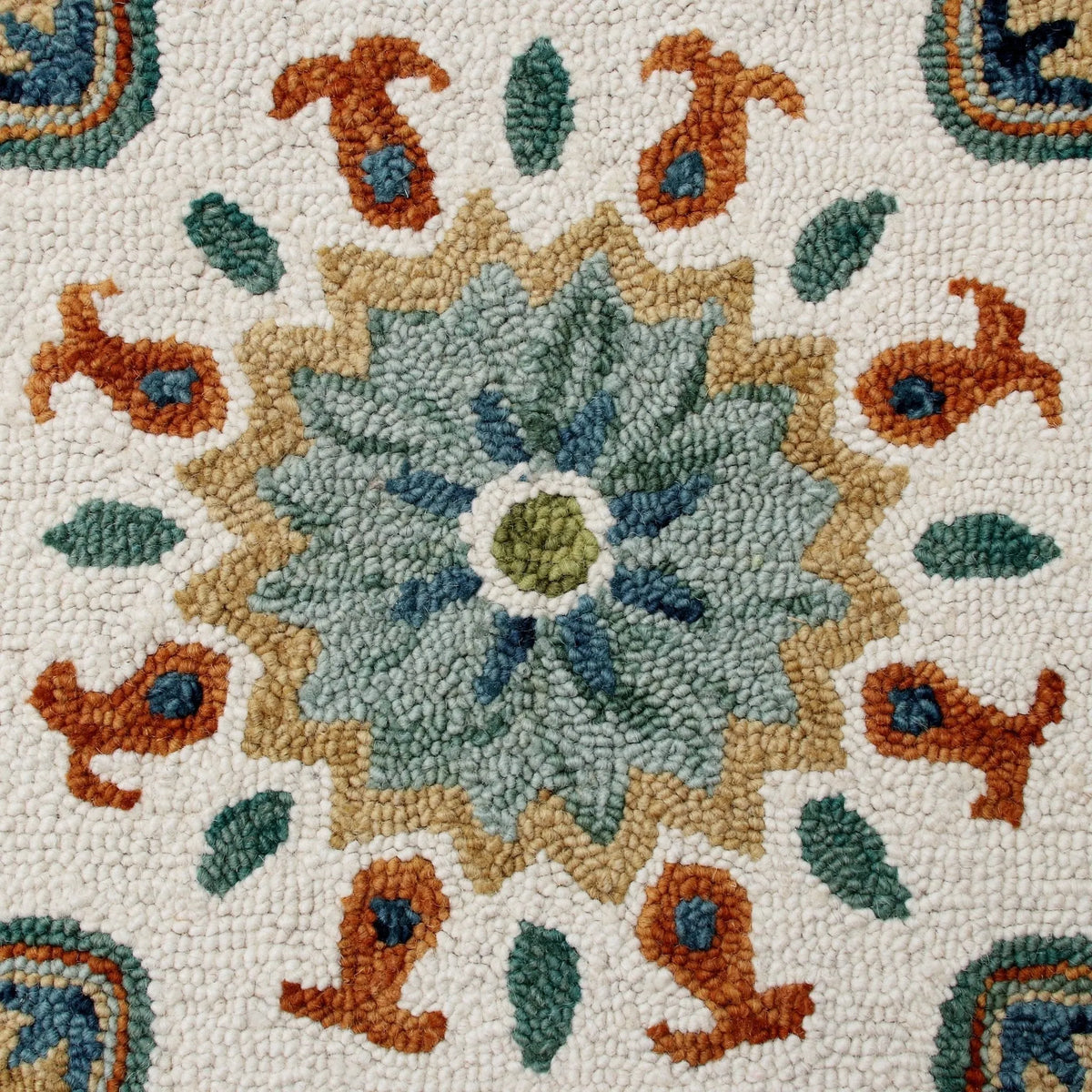 Vibrance Lr03565 Green/Blue/Ivory Rug - Rug & Home