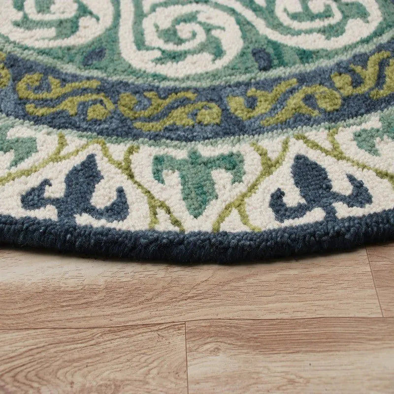 Vibrance LR03567 Blue/Green/Ivory Rug - Rug & Home