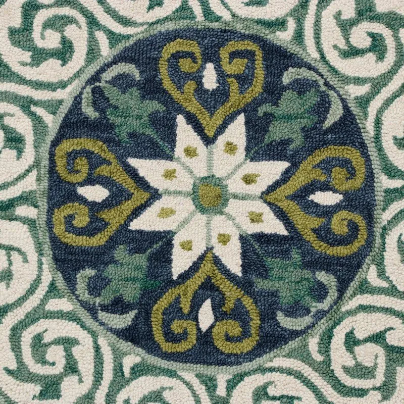 Vibrance LR03567 Blue/Green/Ivory Rug - Rug & Home