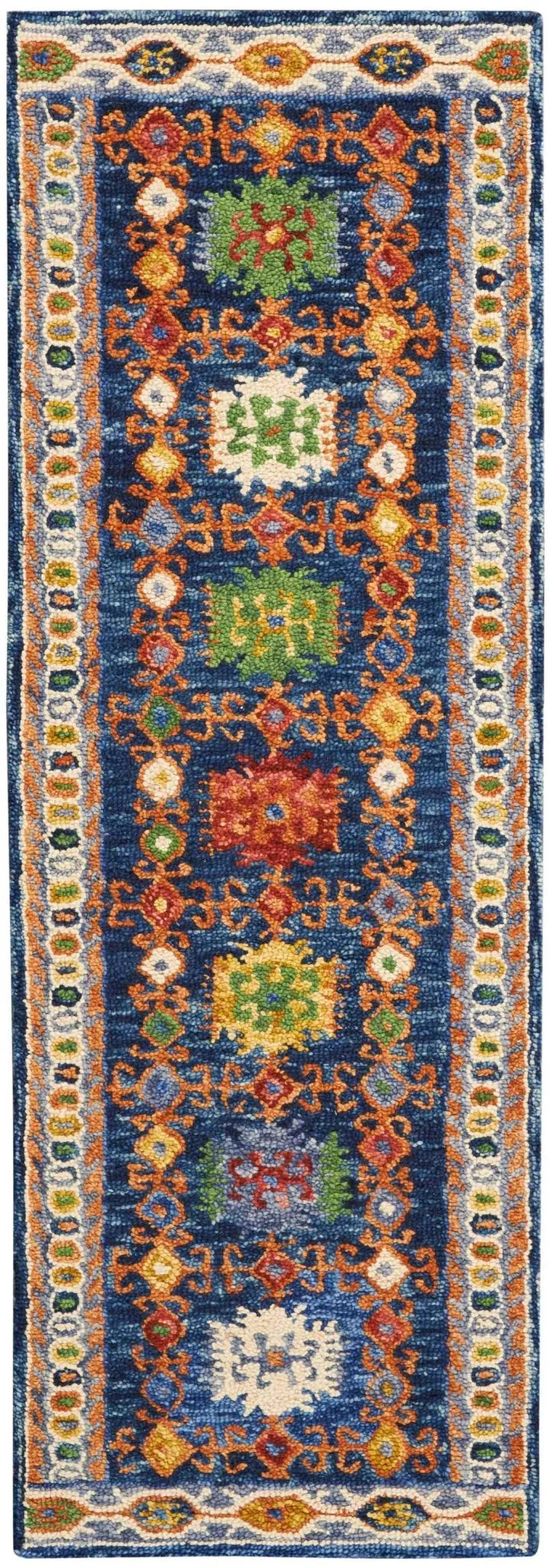 Vibrant VIB09 Navy Rug - Rug & Home