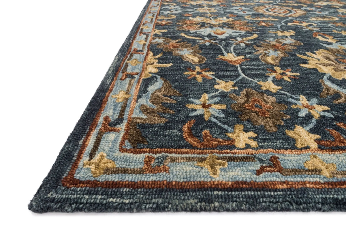 Victoria VK 14 Denim / Multi Rug - Rug & Home