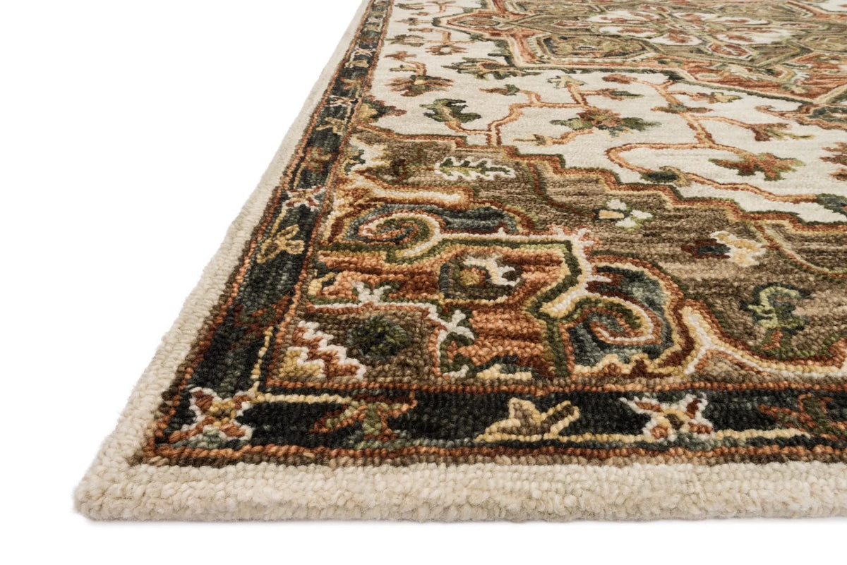 Victoria VK 15 Ivory / Tobacco Rug - Rug & Home