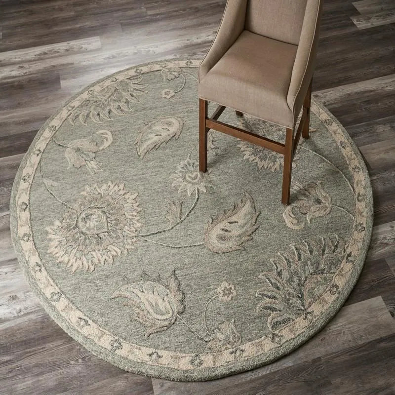 Victorian Lr081583 Gray/Blue Rug - Rug & Home