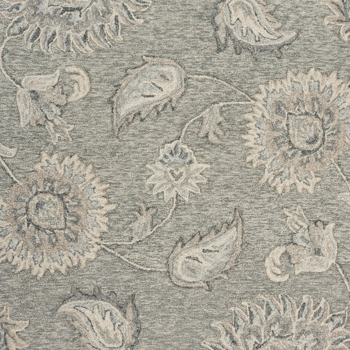 Victorian Lr081583 Gray/Blue Rug - Rug & Home