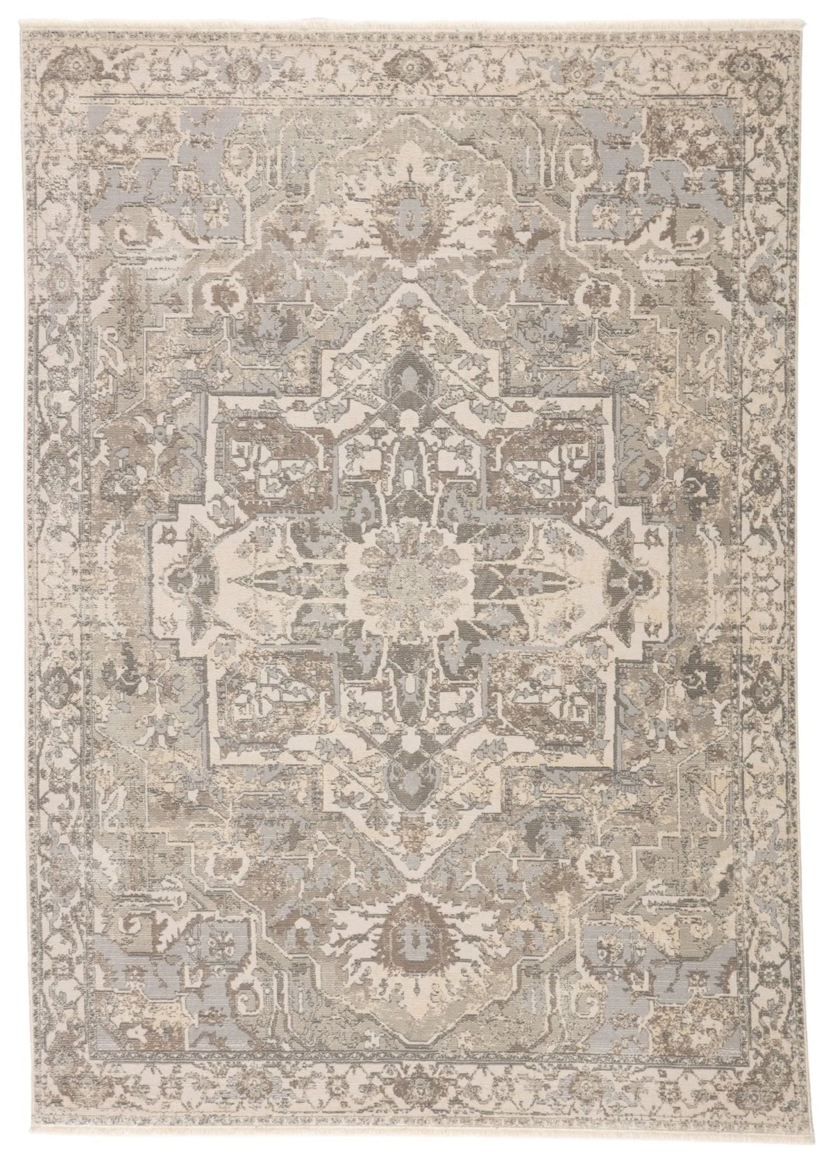 Vienne Vne01 Alain Gray/Cream Rug