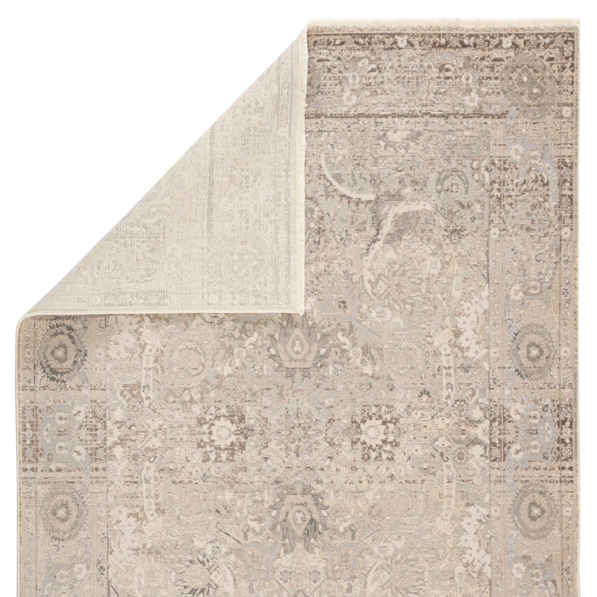 Vienne Vne03 Baptiste Gray/Cream Rug - Rug & Home