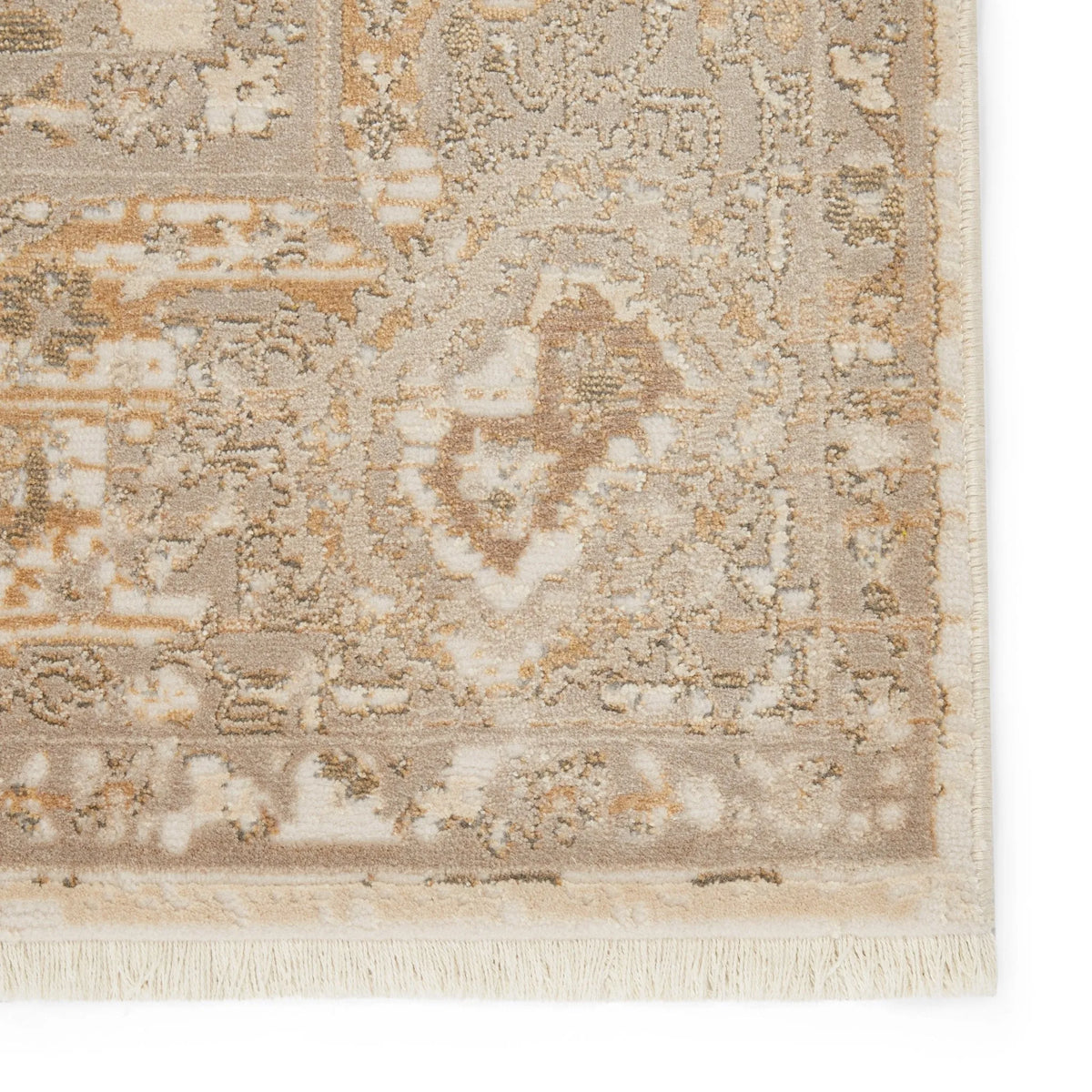 Vienne Vne04 Baptiste Taupe/Cream Rug - Rug & Home