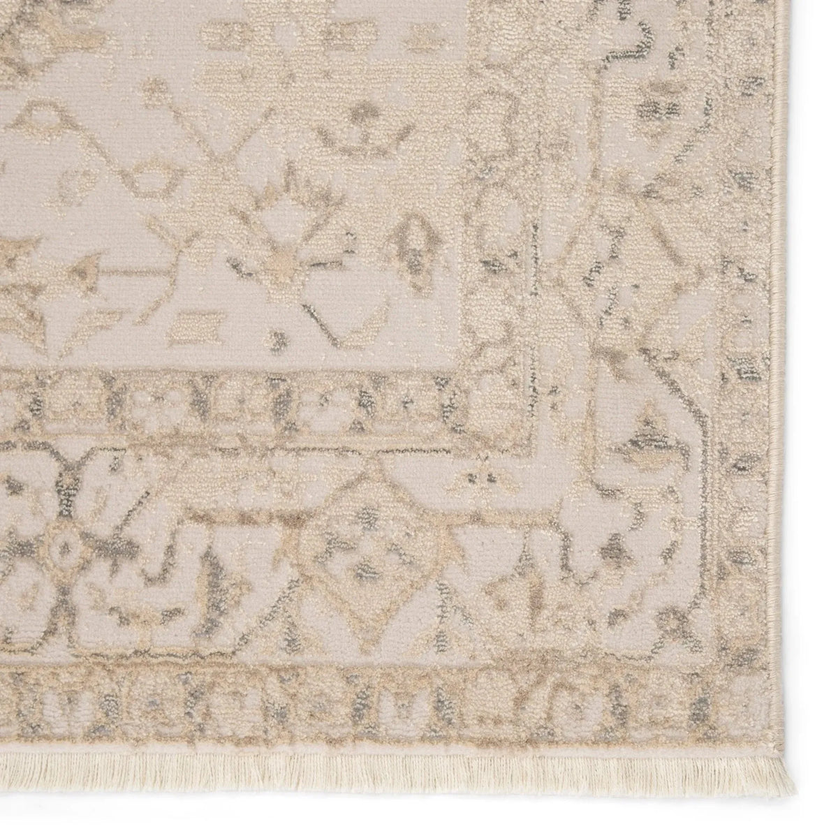 Vienne Vne06 Lucien Cream/Light Gray Rug